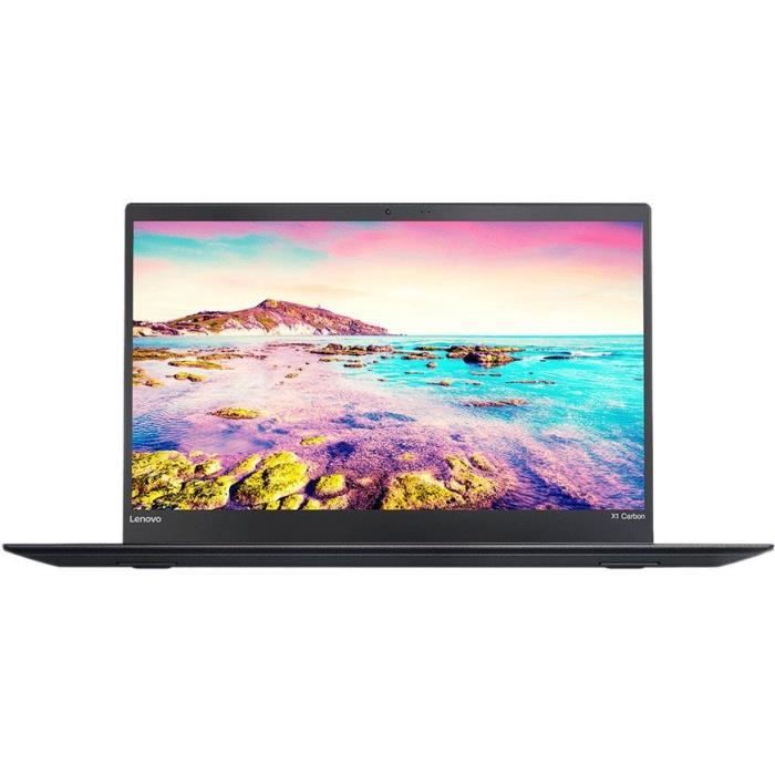 LENOVO PC Portable X1 CARBON 14 FHD - RAM 8Go - Core i5-7200U - Stockage 256Go SSD - Intel HD Graphics 620 - Windows 10 Pro