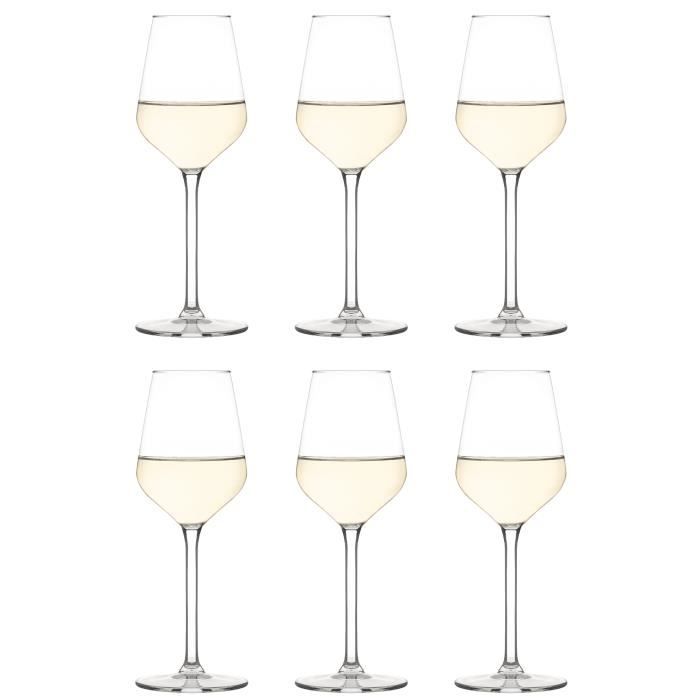 LEONARDO HOME Verre à Vin Blanc POESIA 450 Ml - Élégance Italienne Et Design Moderne