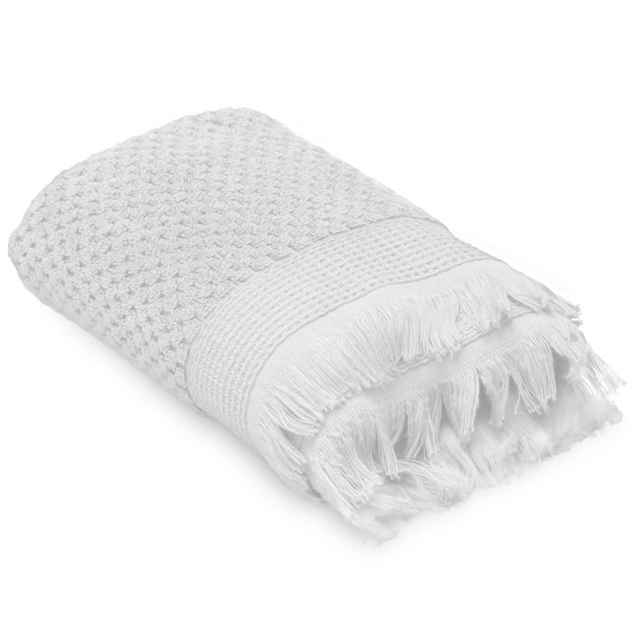 Betz PALERMO Lot de 12 serviettes d'invité 100% coton 30 x 50 cm Vert