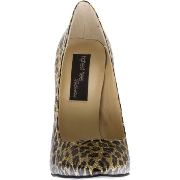 chaussure leopard mango