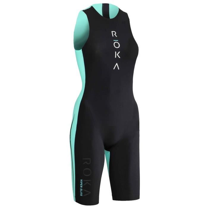 Roka-Tricouette Trisuit à manches courtes pour femme, maillot de bain ...