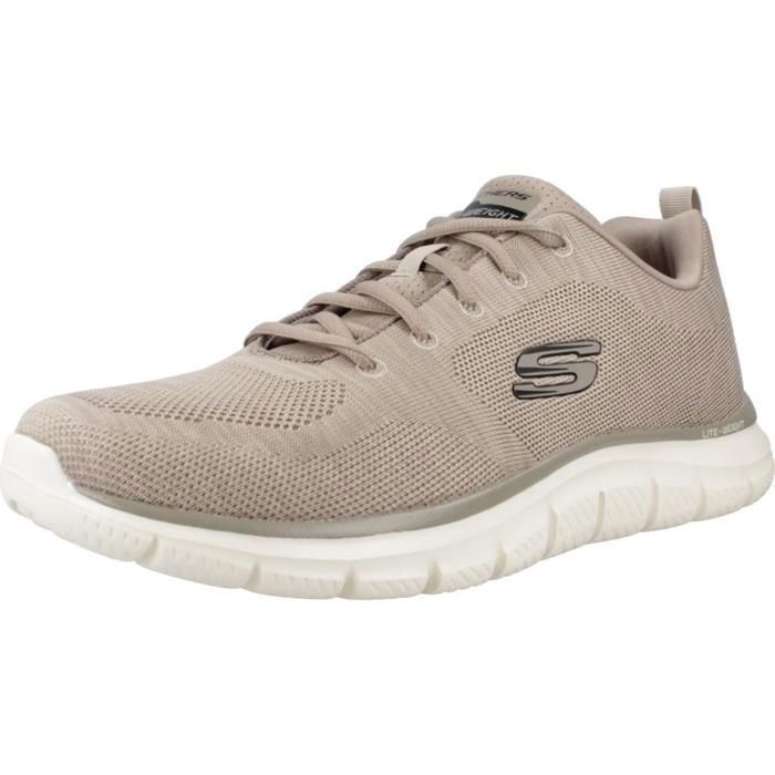 Skechers Sport > Zapatillas Hombre Modèle Chaussure Skechers Modèle Track Front Runner - Coleur Beige