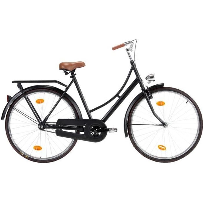 Vélo hollandais à roue de 28 pouces 57 cm pour femmes