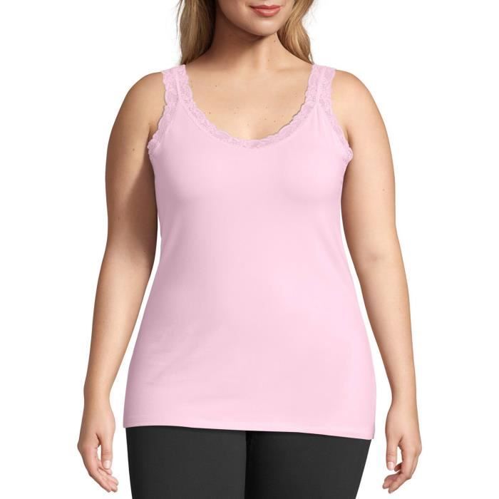 Femme Camisole en dentelle et satin | Femme Liquidation