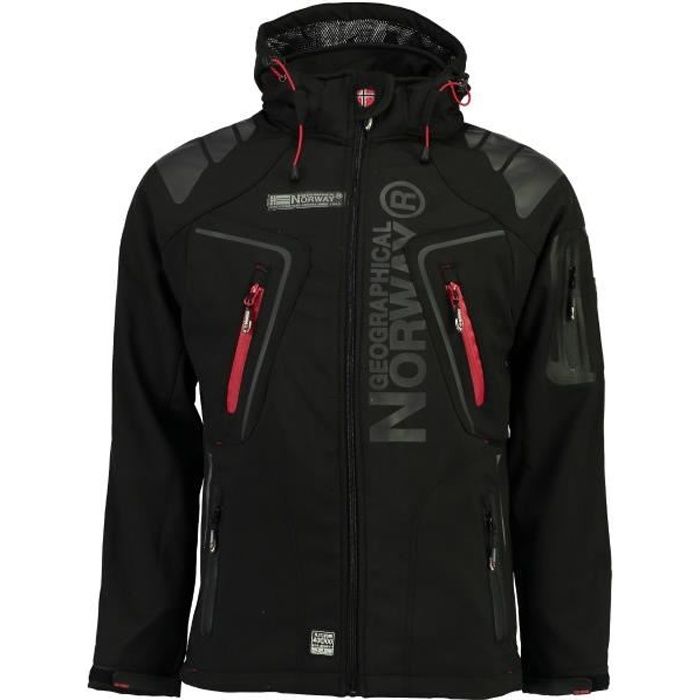 Softshell Homme Geographical Norway Techno 056 Noir