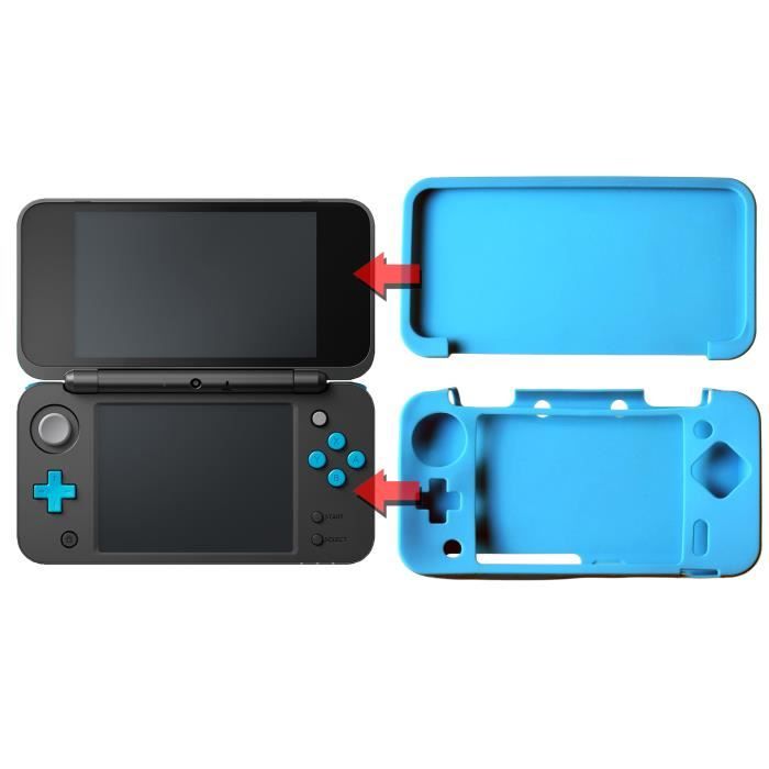 Housse Silicone Rose Pour Nintendo 2DS - Protection Anti-chocs, Coque Souple