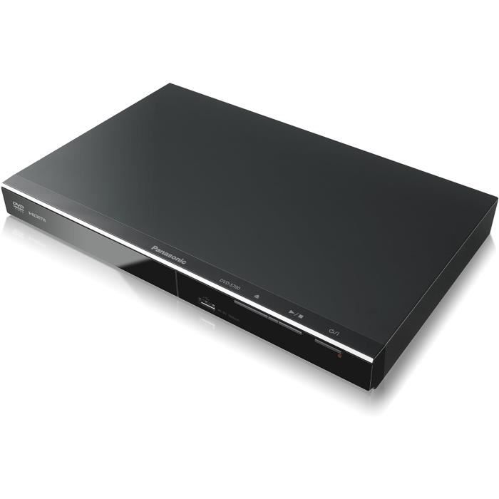 Lecteur DVD - PANASONIC - DVD-S700EG-K - Full HD - Compatible Xvid - Port USB
