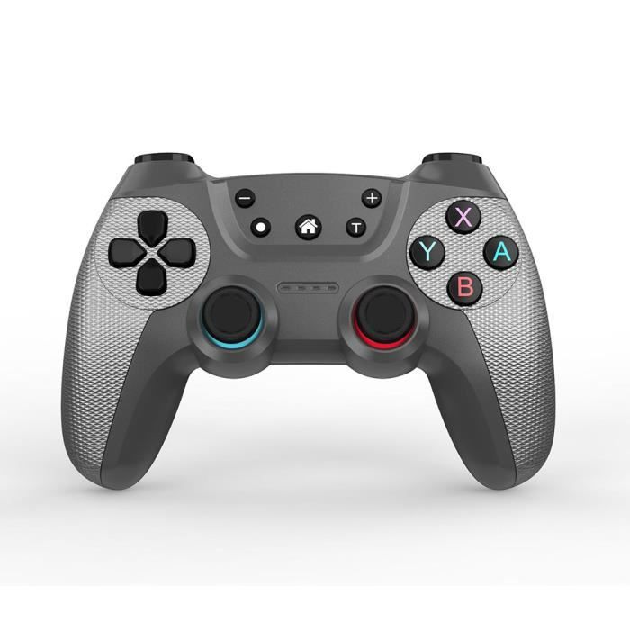 Manette de jeu PIMPIMSKY Switch Pro Bluetooth 4.0 Vibration Turbo Combo