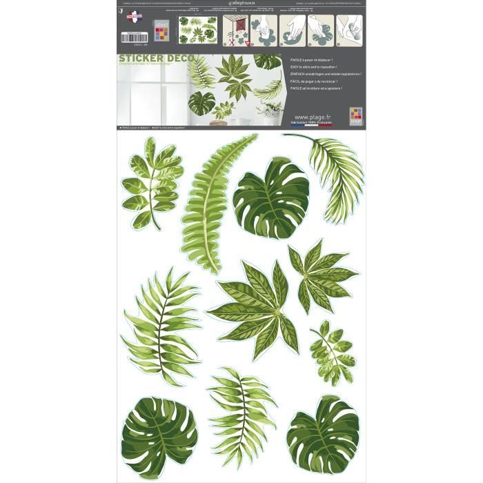 Stickers Feuilles Tropicalesnull