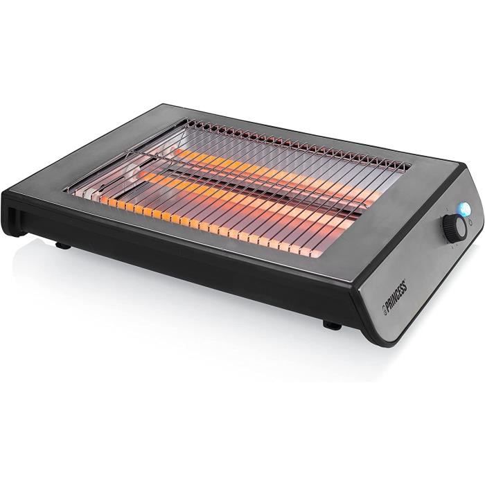 Grillepain Princess Steel Toaster Flat Surface de cuisson 23,5 x 19