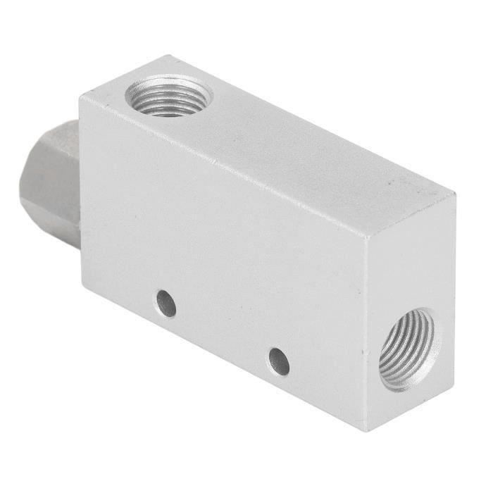 Éjecteur à Vide CV-15HS - Générateur De Vide Pneumatique Compact Avec Silencieux, 1-6 Bar, Alliage Aluminium