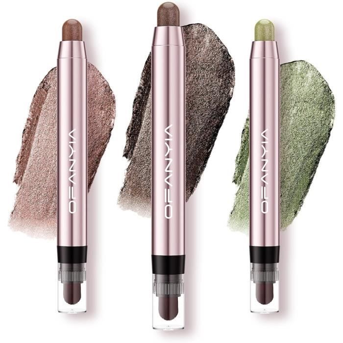 Crayon Fard à Paupières Crème Scintillant Boobeen - Étanche - 10g - Sans Cruauté - Neuf