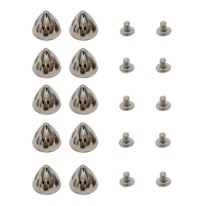 Lot de 20 équerres de fixation à angle droit (90°), équerres d'angle en