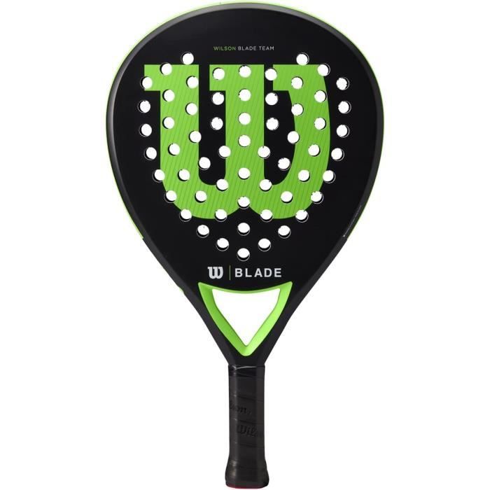 Raquette De Padel Athlito 2025 - Fibre De Carbone 18K, Silencieuse, Taille 100 Po²