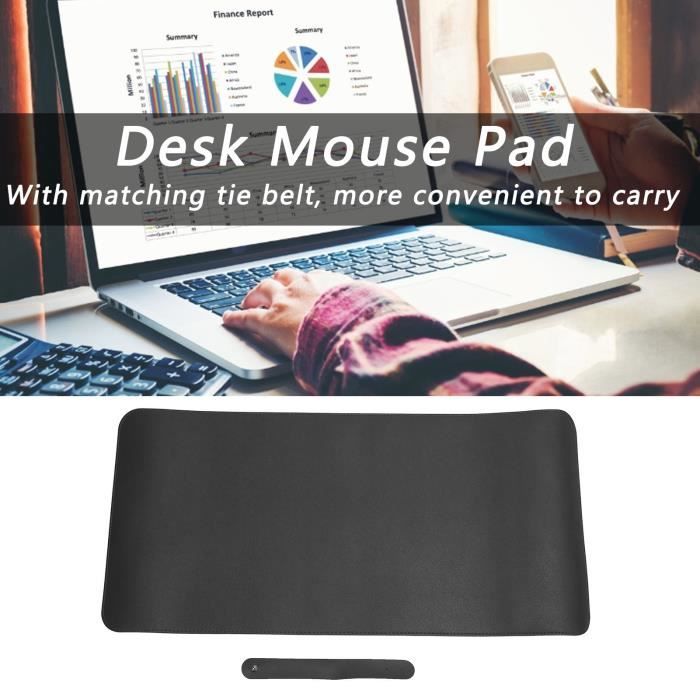 Tapis De Souris De Bureau - Surface Ultra Lisse En Fibre Tressée, Précision Et Nettoyage écran