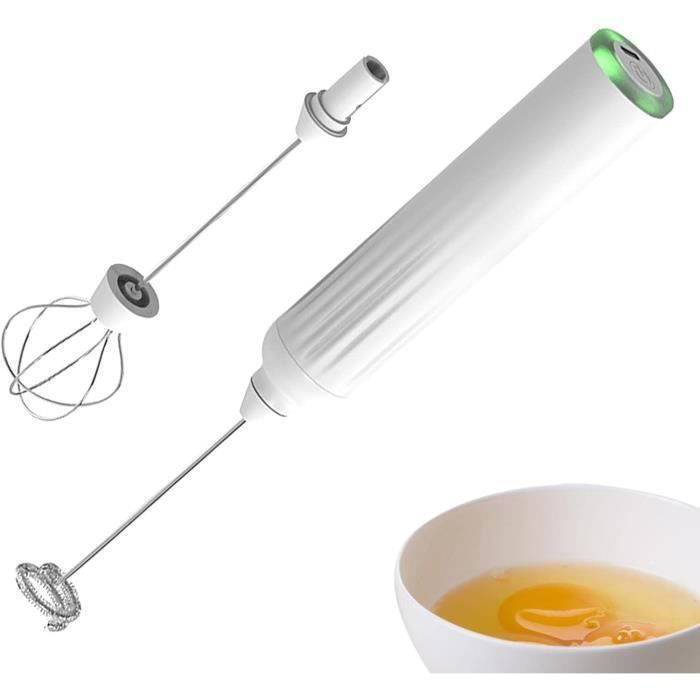 Mousseur À Lait, Mini Mousseur Électrique Rechargeable, Boissons À 3
