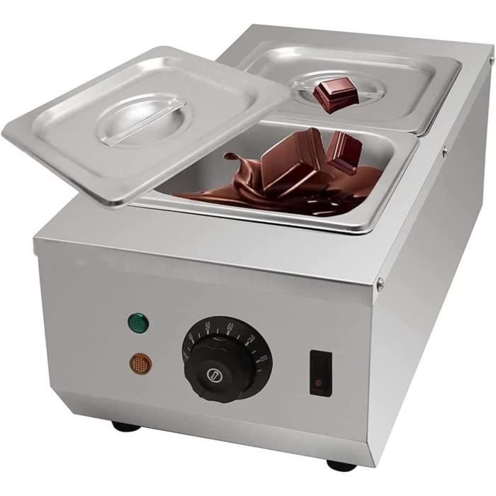 Fondeur De Chocolat Électrique 230V 40W - Machine à Tempérer Le Chocolat 1kg Avec Contrôle Précis