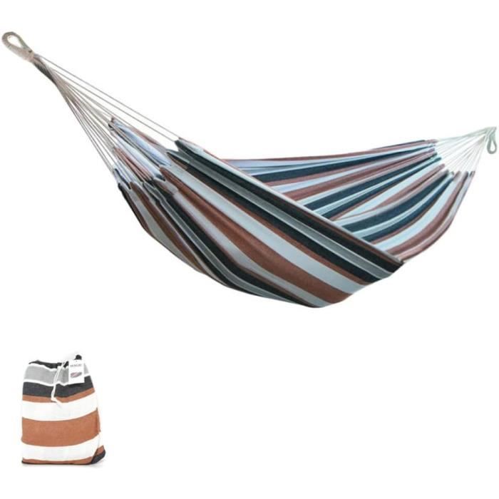Hamac Tissu Extérieur Double Hamac Parachute Portable 2 Personnes En