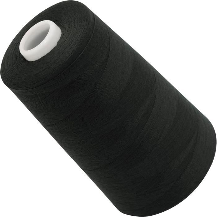 Ruban Sergé à Chevrons En Polyester Noir - 9 Mètres X 10 Mm - Pour Couture, Déco, Loisirs Créatifs, Embellissement