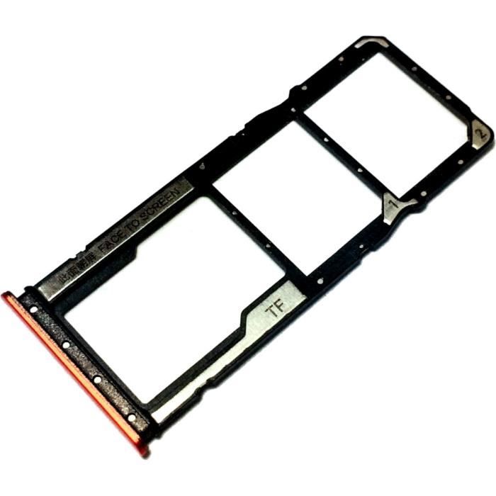 Tiroir Carte Dual SIM et Support Mémoire micro SD pour Xiaomi Redmi 9C Piece de Remplacement Original