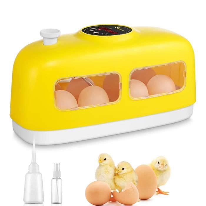 Comparer les prix de Incubateur domestique Peut couver 8 œufs Avec éclairage LED et contrôle de la température de lhumidité nosku