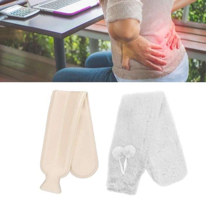 ZJCHAO Sac d'eau chaude Sac ?� Eau Chaude, Poche ?� Eau Chaude Large Port d'injection d'Eau sans 