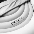 Abri de camping CosySpa Couvercle Gonflable Rond pour Jacuzzi Spa Couverture Gonflable Luxe | Tapis Protection Spa | Deux Taille250-1