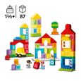 LEGO DUPLO Classic 10935 La Ville Alphabet, Jouet Éducatif, Apprendre Couleurs et Lettres-1
