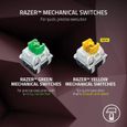 Razer BlackWidow V3 Rose/Quartz - Clavier de Jeu mecanique Haut de Gamme (Clavier mecanique avec commutateurs Verts (Tactile -1