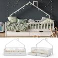 LIT CABANE VITALISPA Noemi, lit enfant, lit aire de jeux, 90 x 200
