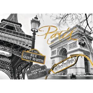 PUZZLE Ravensburger Puzzle Paris Doré Silhouette 1000 pcs