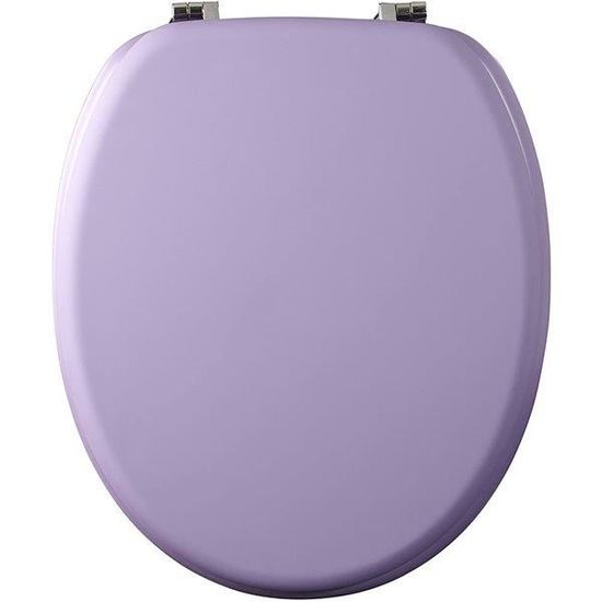 abattant wc mauve