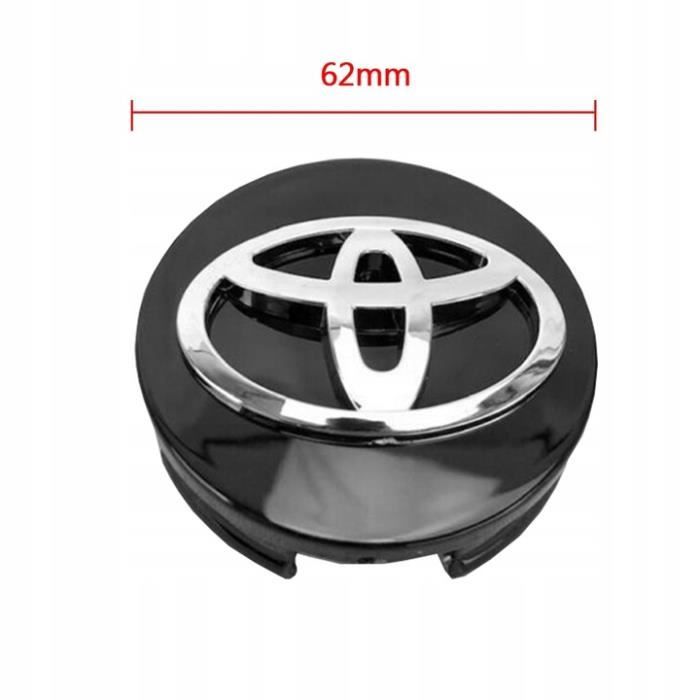 Cache-moyeu de roue ABS de 62 mm pour voiture Logo - Chine Enjoliveur de  roue, enjoliveur de roue central