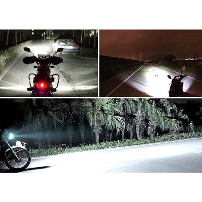 Ampoule LED H4 Blanc 6000k Feux Croisement Plein phares motos scooters -  Cdiscount Auto