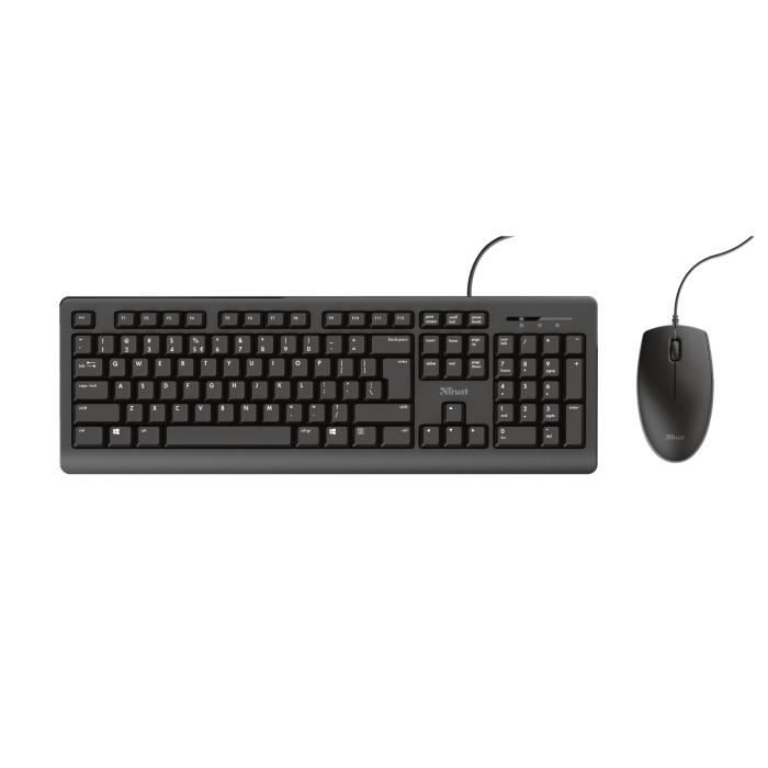 Trust TKM-250 - Pack Clavier/Souris Trust TKM-250 - Pack Clavier/Souris