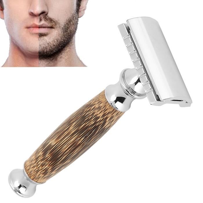 ZERODIS Coupebarbe Rasoir à barbe, rasoir manuel, lame double face — free download