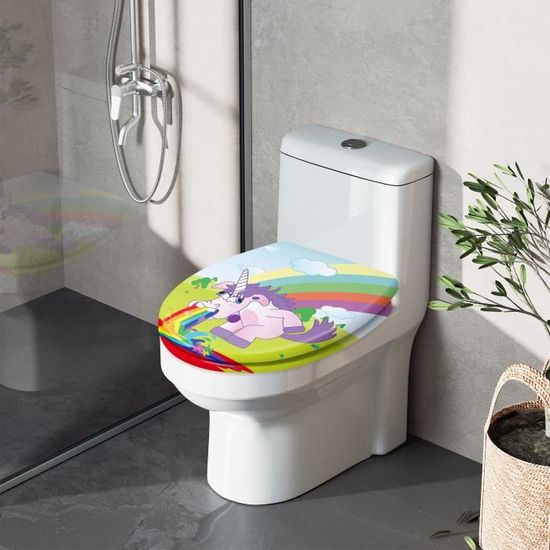 Abattant wc licorne hot sale
