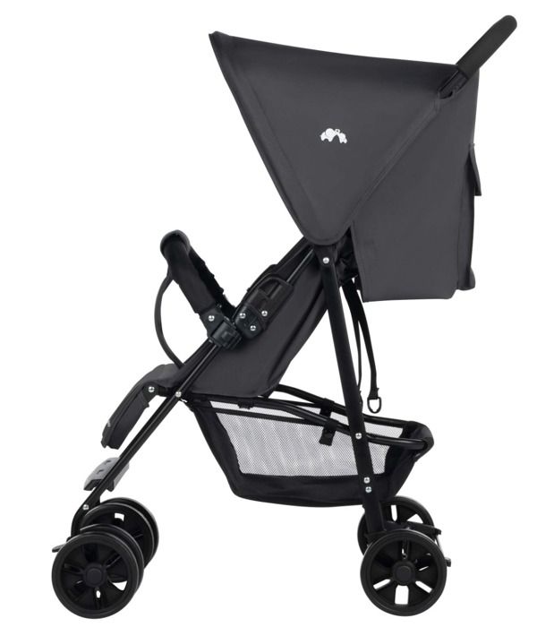 BEBECONFORT FOGGY CONFORT Poussette canne compacte legere avec Chanceliere de 0 a 15 kg position allongee Mineral Graphite Cdiscount Puericulture Eveil bebe