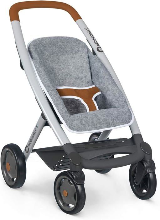 Bebe Confort Poussette Landau Gris 3 En 1 Pour Poupons Et Poupees Roues Silencieuses Et Multidirectionnelles Panier De Rangement Cdiscount Jeux Jouets