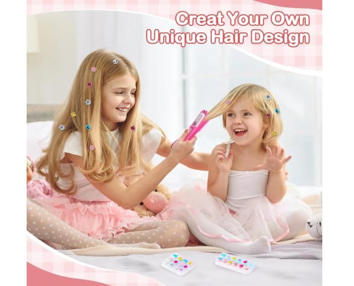 Maquillage Enfant Fille,Jouet Fille de Maquillage Lavable et Non Toxique, Cadeau de Noël Anniversaire pour Fille 3 4 5 6 7 8 Ans,27 - Jeux - Jouets