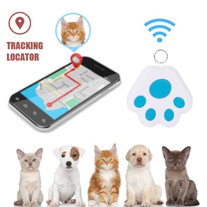 Traceur GPS Animaux Localisateur Chien Chat Portable Bluetooth Anti Perte  Alarme
