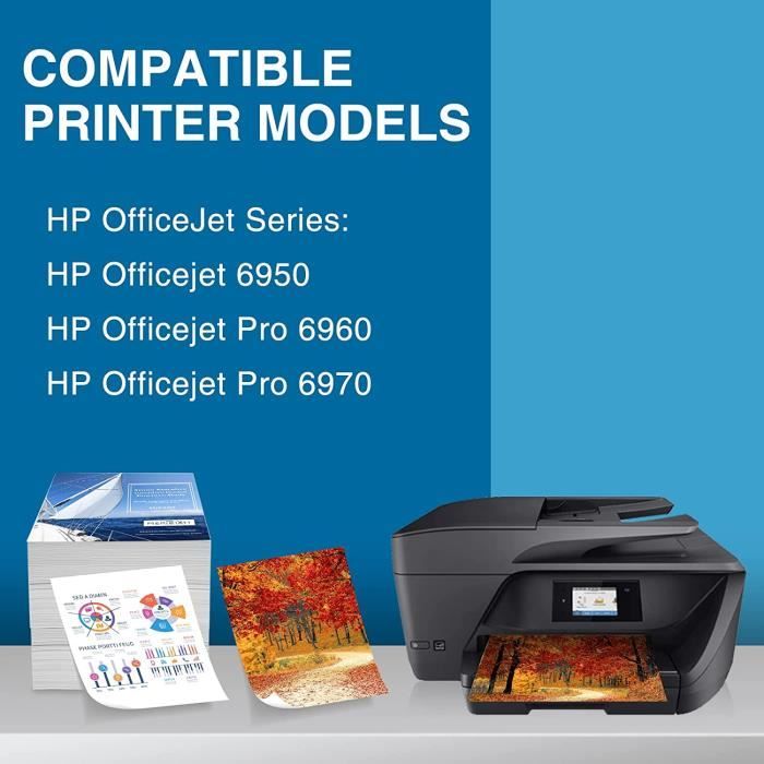 903 953 XL Cartouches compatibles HP Officejet Pro 6950 6960 6962 6963 7740  8210