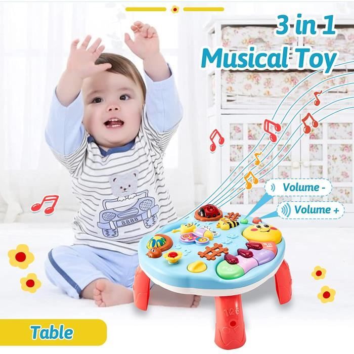 4 Instruments De Musique Pour Bébé - Clochettes à Main Colorées - Jouet éducatif Musical - Pour Nourrissons Et Tout-petits