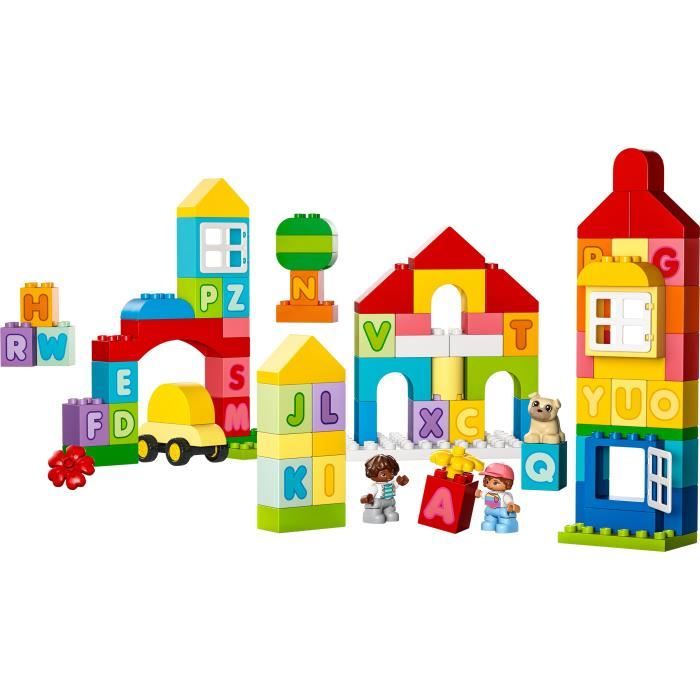 LEGO DUPLO Classic 10935 La Ville Alphabet, Jouet Éducatif, Apprendre ...