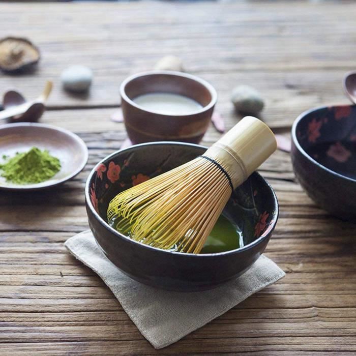 Ensemble A the Japonais Matcha (6 Pieces) - Fouet A the Matcha En