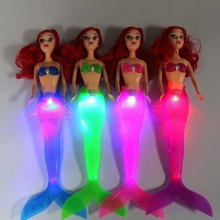 Jouet de bain Sirene Lumineuse VGEBY pour Filles Couleurs vives ABS respectueux de l environnement Cdiscount Puericulture Eveil bebe