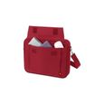 Dicota DICOTA Sacoche MULTI BASE Rouge PC portable 14"-15.6" Légère protection polyester cadre métal et plusieurs compartiments  D30-3