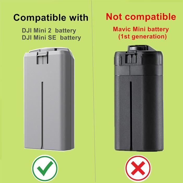 Gris - Chargeur de batterie pour Drone DJI Mavic Mini SE-Mavic Mini 2,  rapide, intelligent, avec Port USB - Cdiscount Informatique