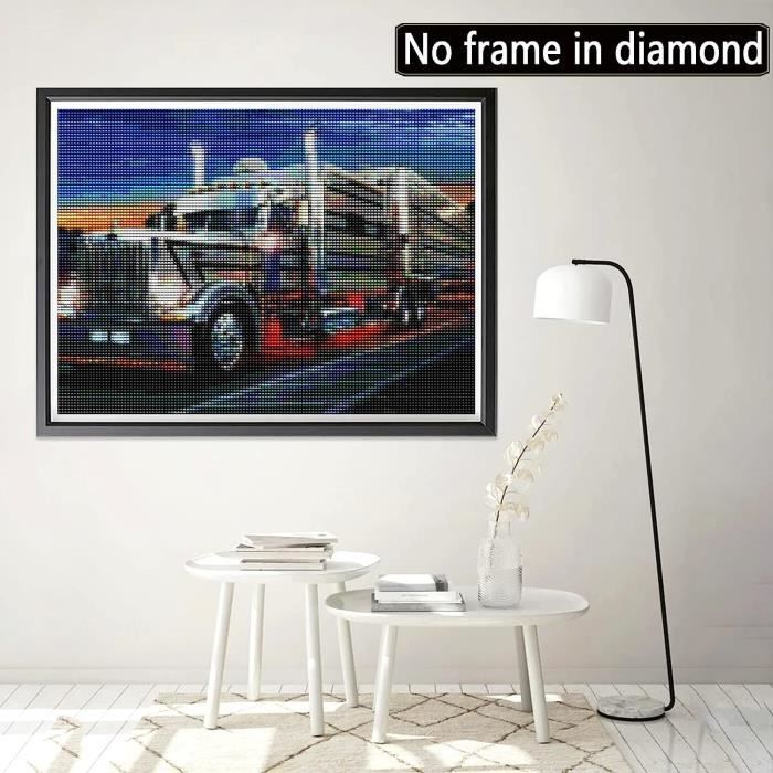 PBO-109 Adultes Un Camion Diamond Painting Peinture Bricolage Artisanat  Décoration d'intérieur Taille:30x40cm - Cdiscount Beaux-Arts et Loisirs  créatifs