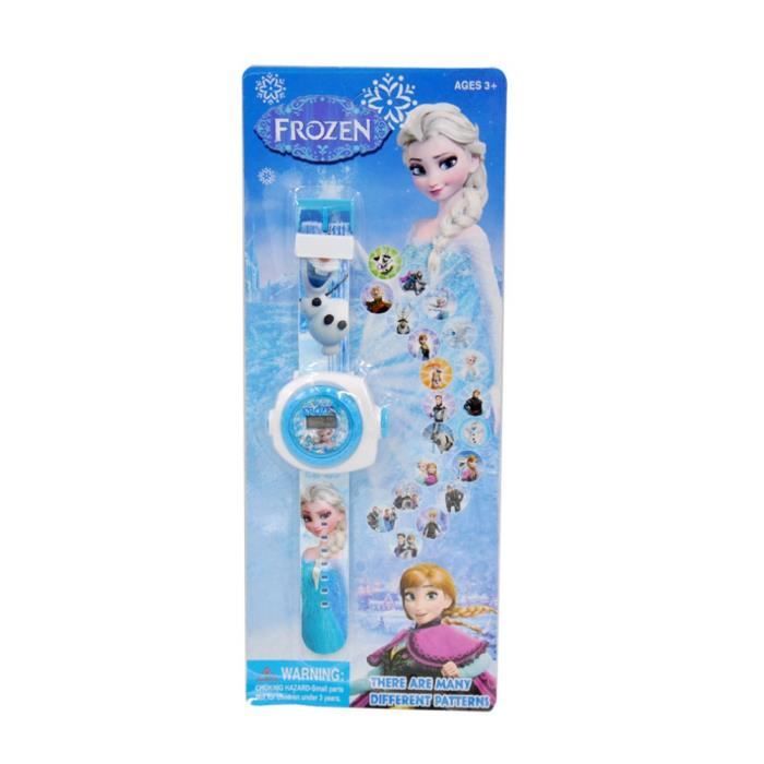 Montre La Reine Des Neiges Avec Bracelet Coloré • Enfant World